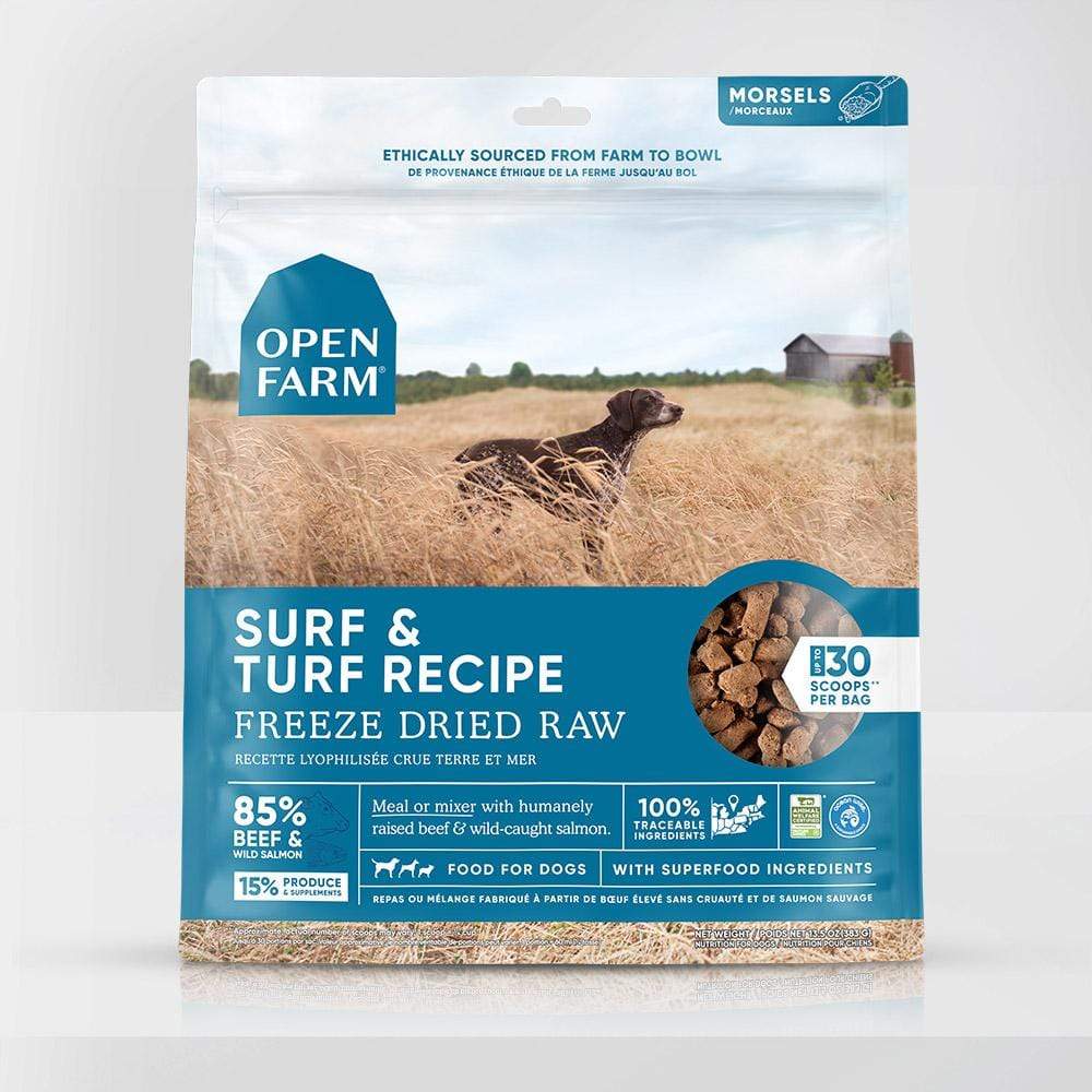 Open farm freeze dried raw discount dog food