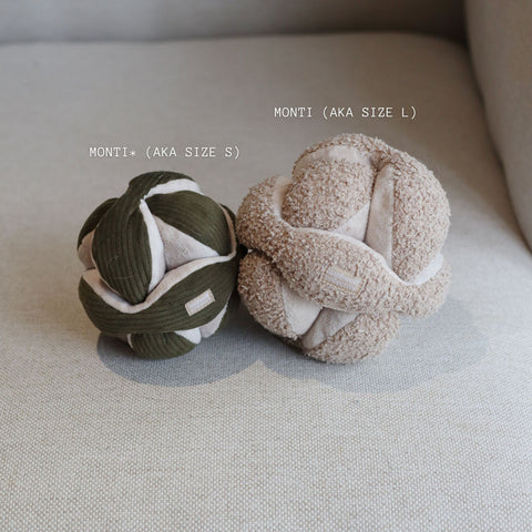 MONTI and MONTI* // Crinkle + Squeaky Snuffle Ball
