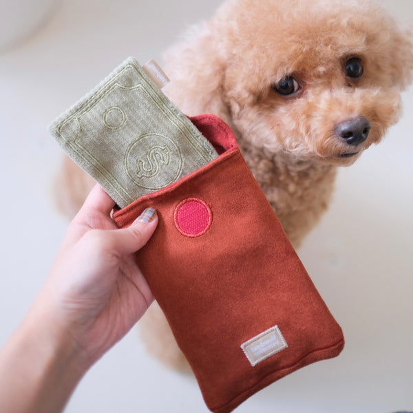 Lambwolf RED POCKET // snuffle + crinkle