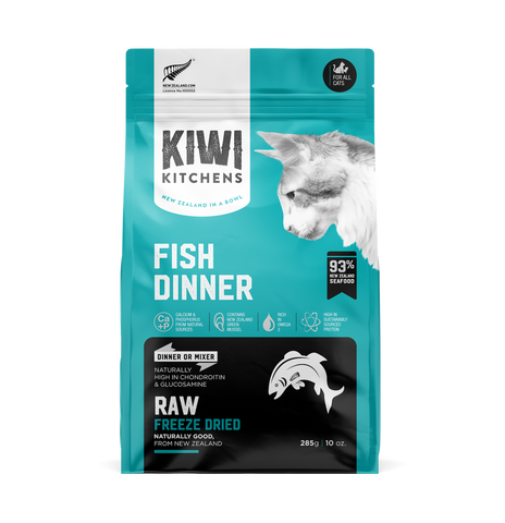 Kiwi Kitchens Raw Freeze Dried Cat Food - Fish