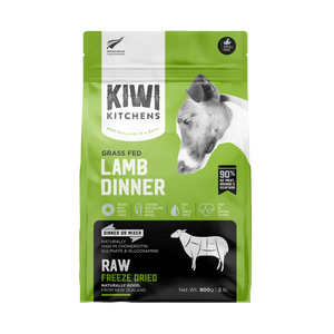 Kiwi Kitchens Raw Freeze Dried Dog Food - Lamb