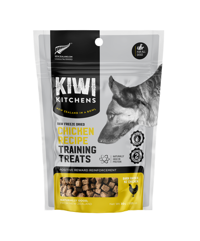 Kiwi Kitchens Raw Freeze Dried Dog Training Treats - Chicken Recipe