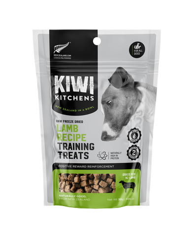 Kiwi Kitchens Raw Freeze Dried Dog Training Treats - Lamb Recipe