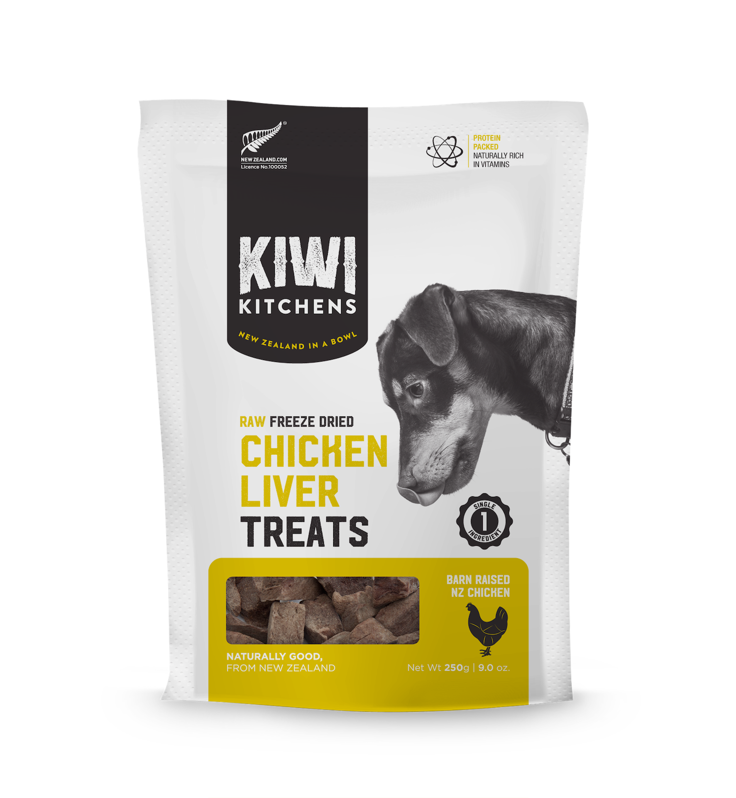 Kiwi Kitchens Raw Freeze Dried Dog Treats - Chicken Liver