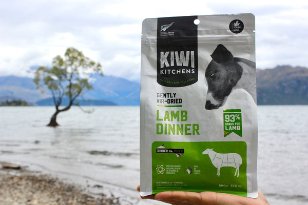 Kiwi Kitchens Gently Air-Dried Dog Food - Lamb