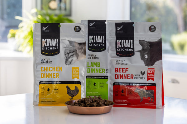 Kiwi Kitchens Gently Air-Dried Cat Food - Lamb With Mackerel