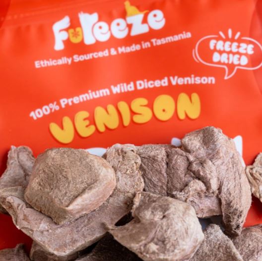 Fureeze Australia Freeze Dried Venison Cats & Dogs Treat 50g