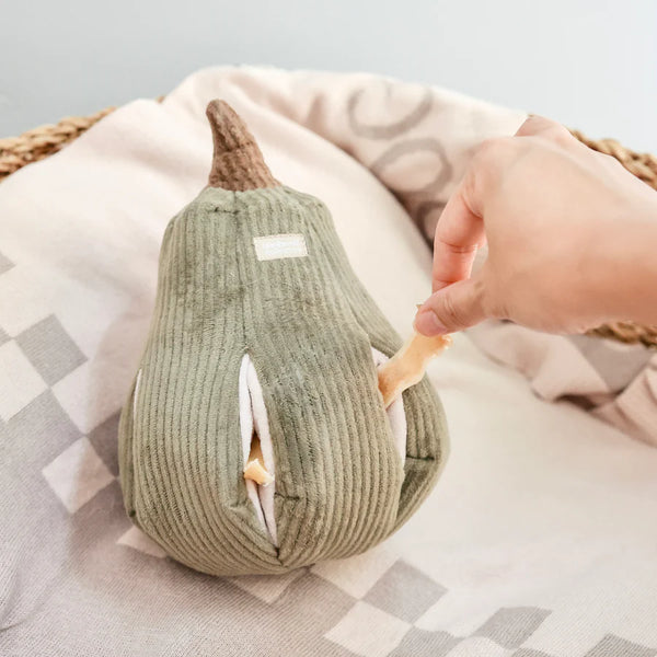 BUTTERNUT // Snuffle gourd with pockets