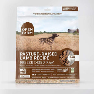 OPEN FARM Pasture-raised Lamb Freeze Dried Raw Dog Food 13.5oz