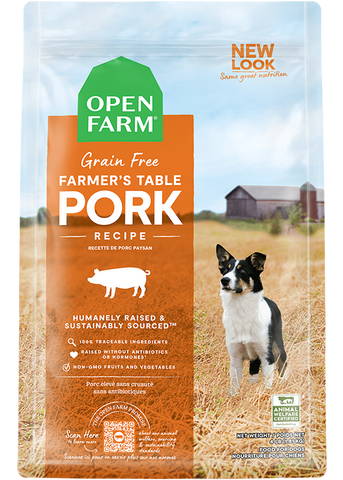 OPEN FARM Farmer's Table Pork Dry Dog Food