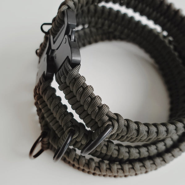 FOSSIL ORIGINAL // Handwoven Paracord collar
