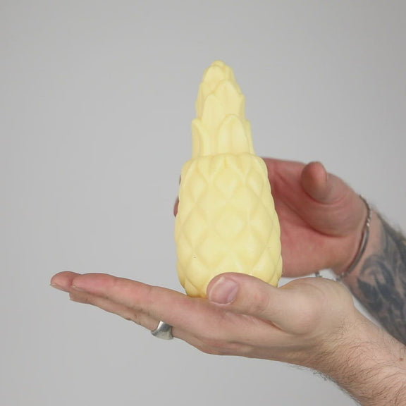 Pineapple Shaped Squeaky Dog Toy